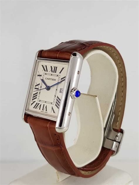 bracelet montre cartier tank boucle déployante